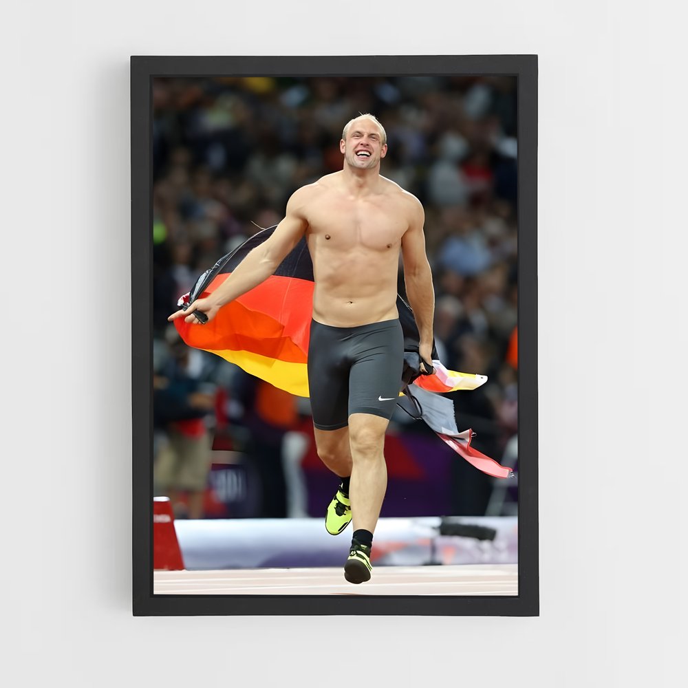 Poster Robert harting – affiche Athlétisme (vue 2)